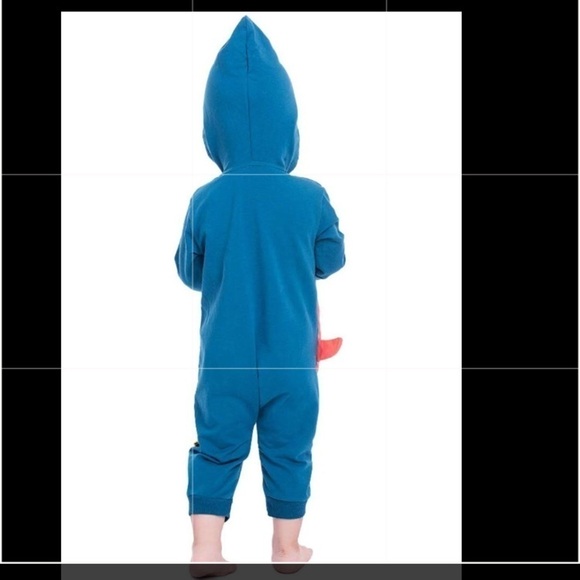 Hoodie Cotton Onesies Long Sleeve Romper Dinosaur 12-18 Months NWT - Picture 8 of 8